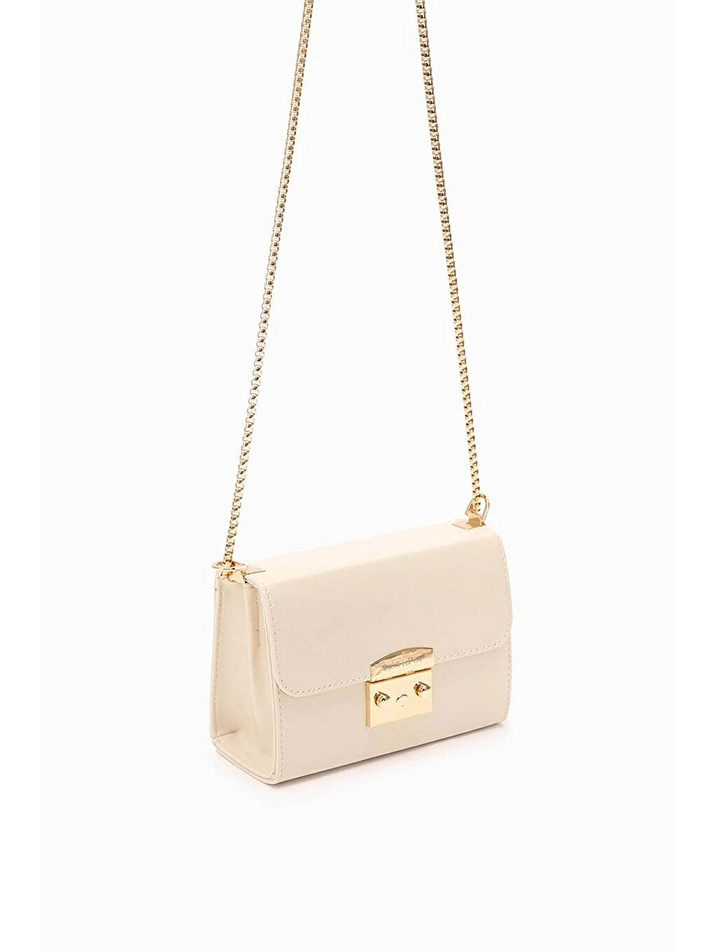 Kahverengi Krem Rugan Kadın Omuz Çantası 930106-2