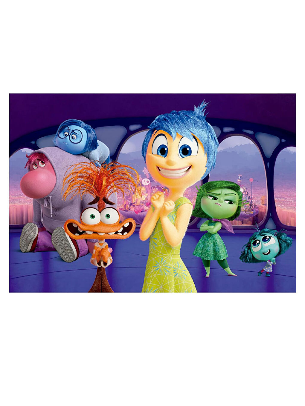 Çocuk Puzzle 2x100 Parça INSIDE OUT 2 20100-1