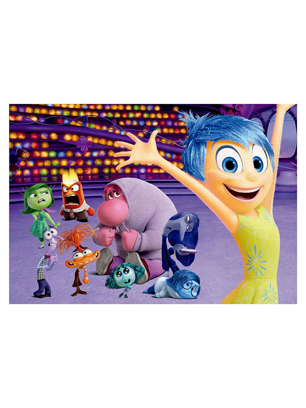 Çocuk Puzzle 2x100 Parça INSIDE OUT 2 20100-2