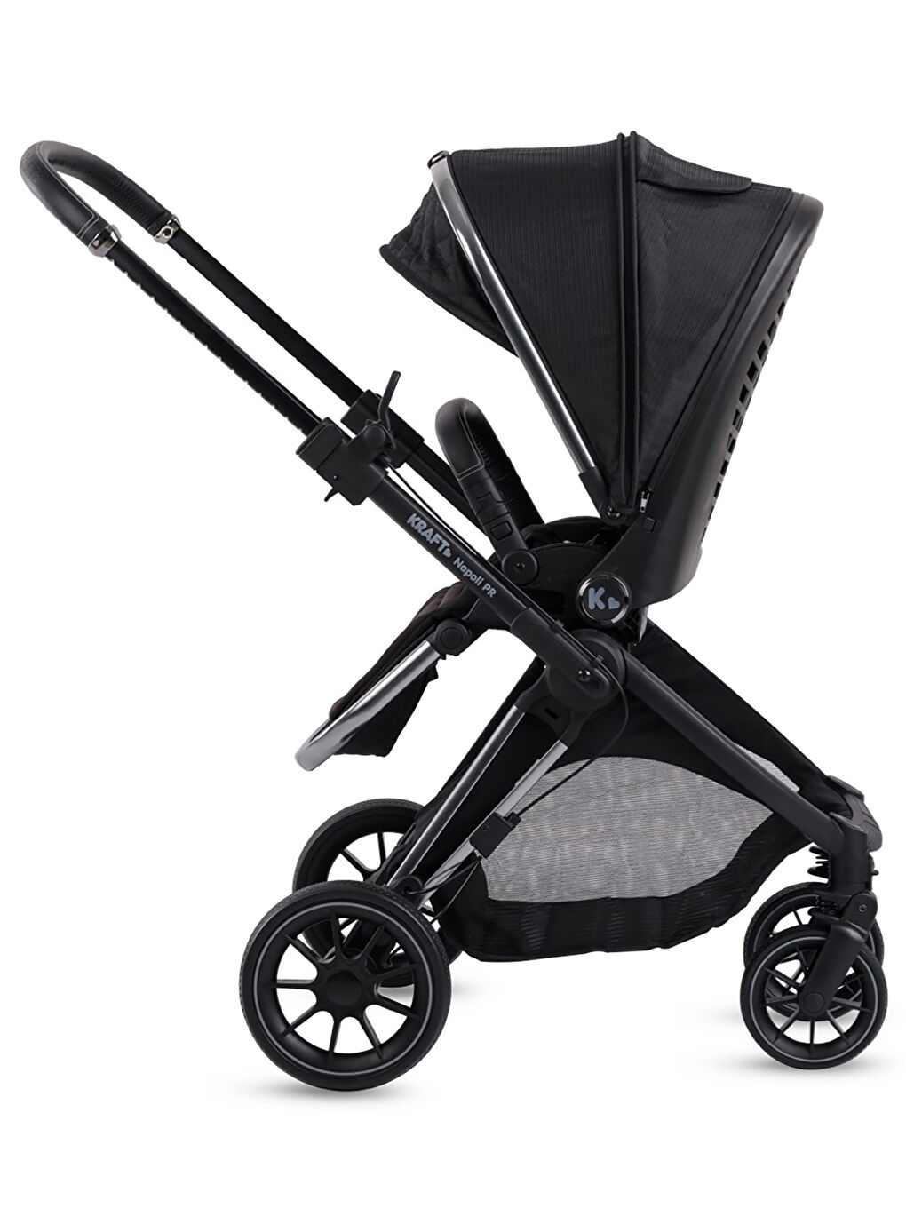 Napoli Travel Sistem Bebek Arabası Siyah-3