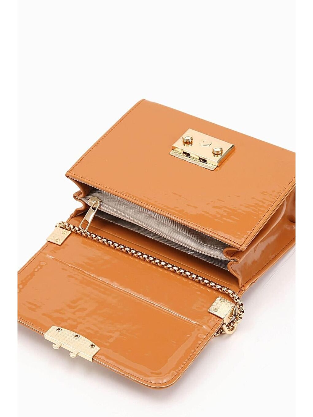 Kahverengi Taba Rugan Kadın Omuz Çantası 930106-3