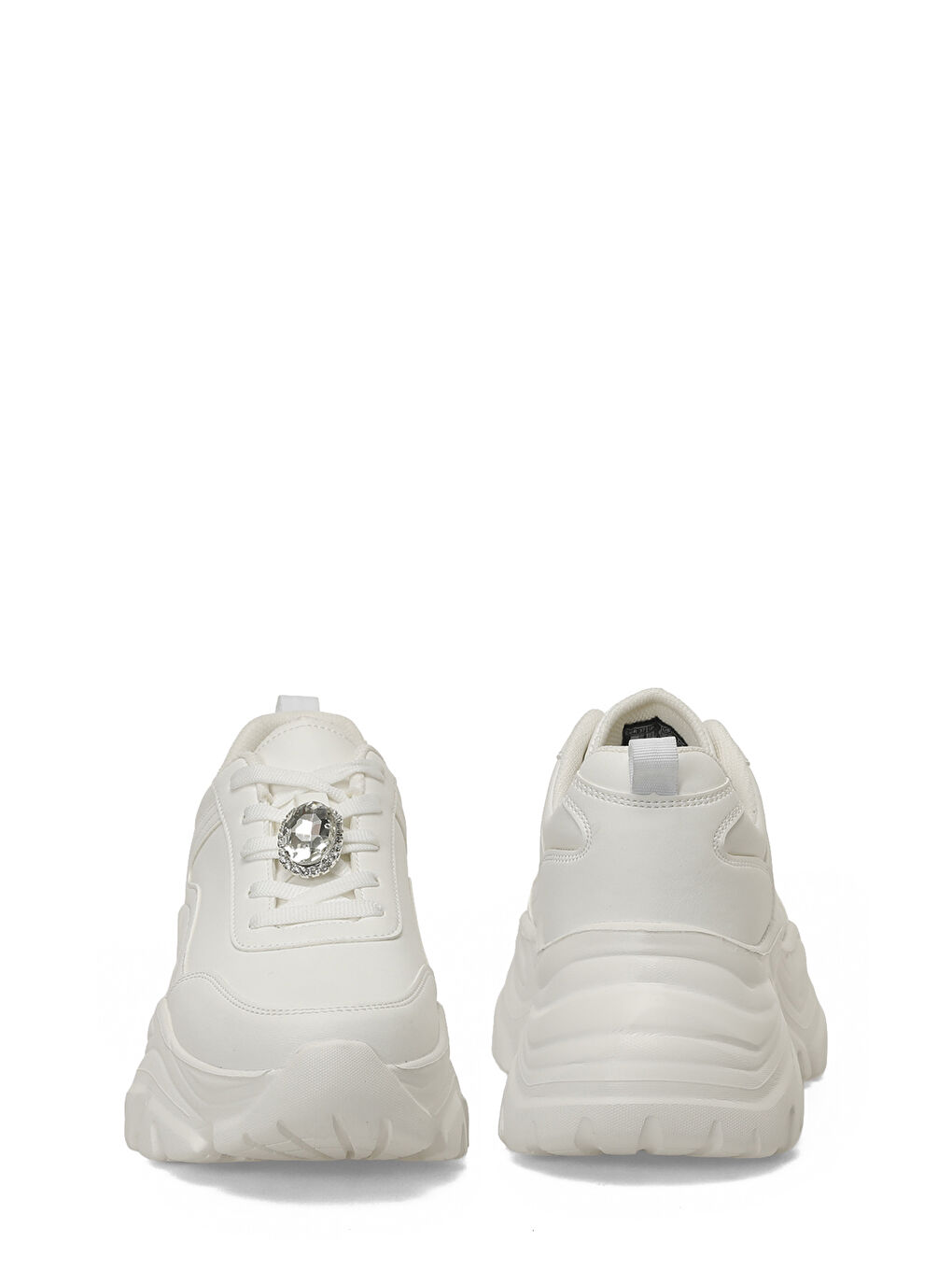 Beyaz ESTER W 6FX KIRIK BEYAZ Kadın Spor Ayakkabı-4