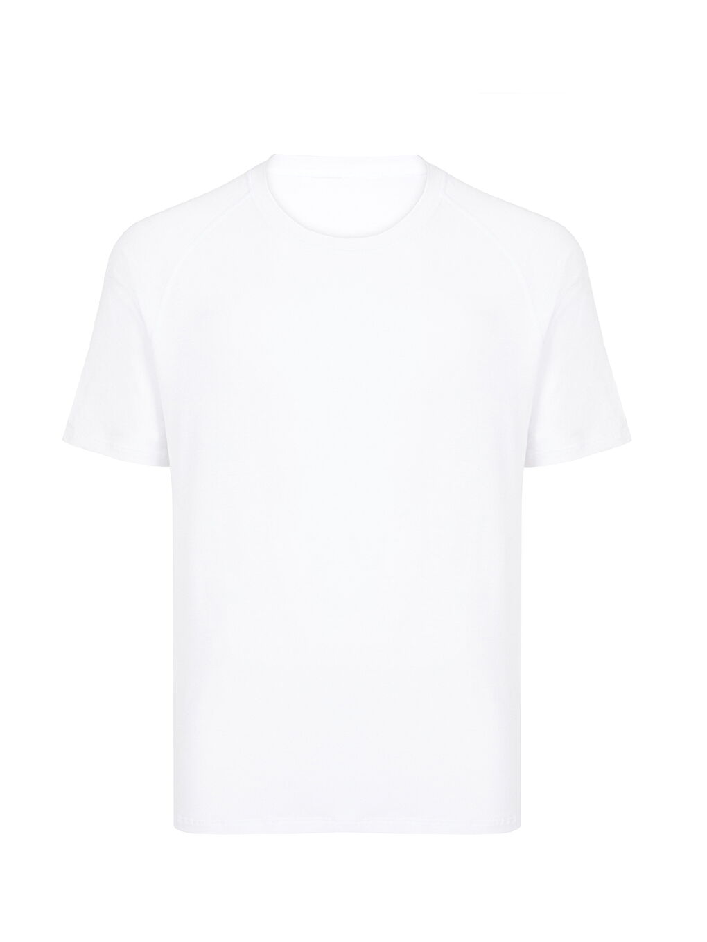 Beyaz Bambu Tişört BEYAZ-1