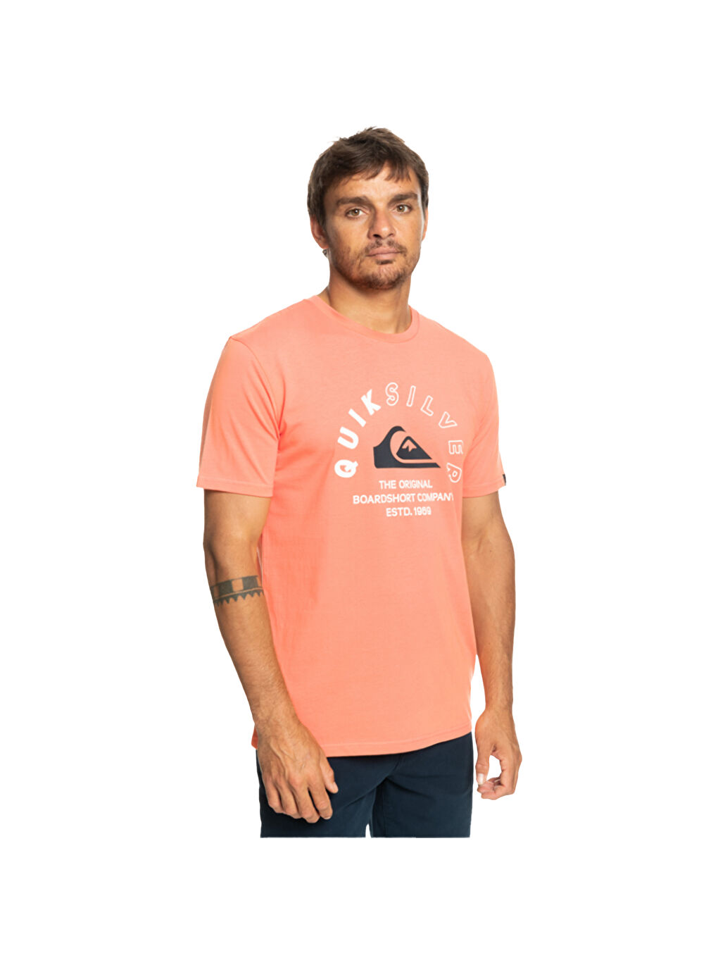 Mercan Mixedsignals Erkek Turuncu Tişört-3