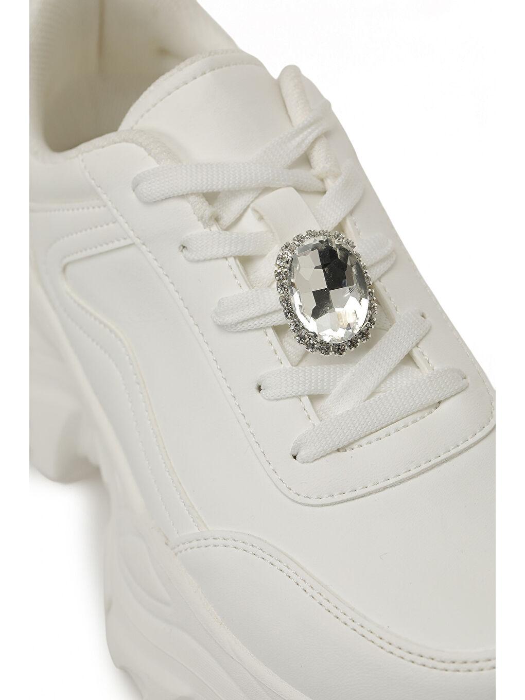 Beyaz ESTER W 6FX KIRIK BEYAZ Kadın Spor Ayakkabı-6