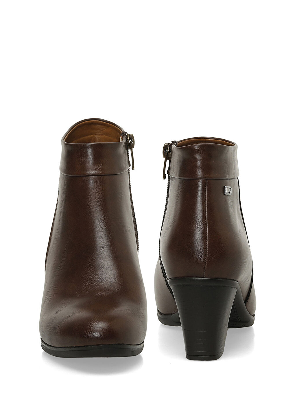 Kahverengi 166584.Z4PR Taba Kadın Topuklu Bot-4