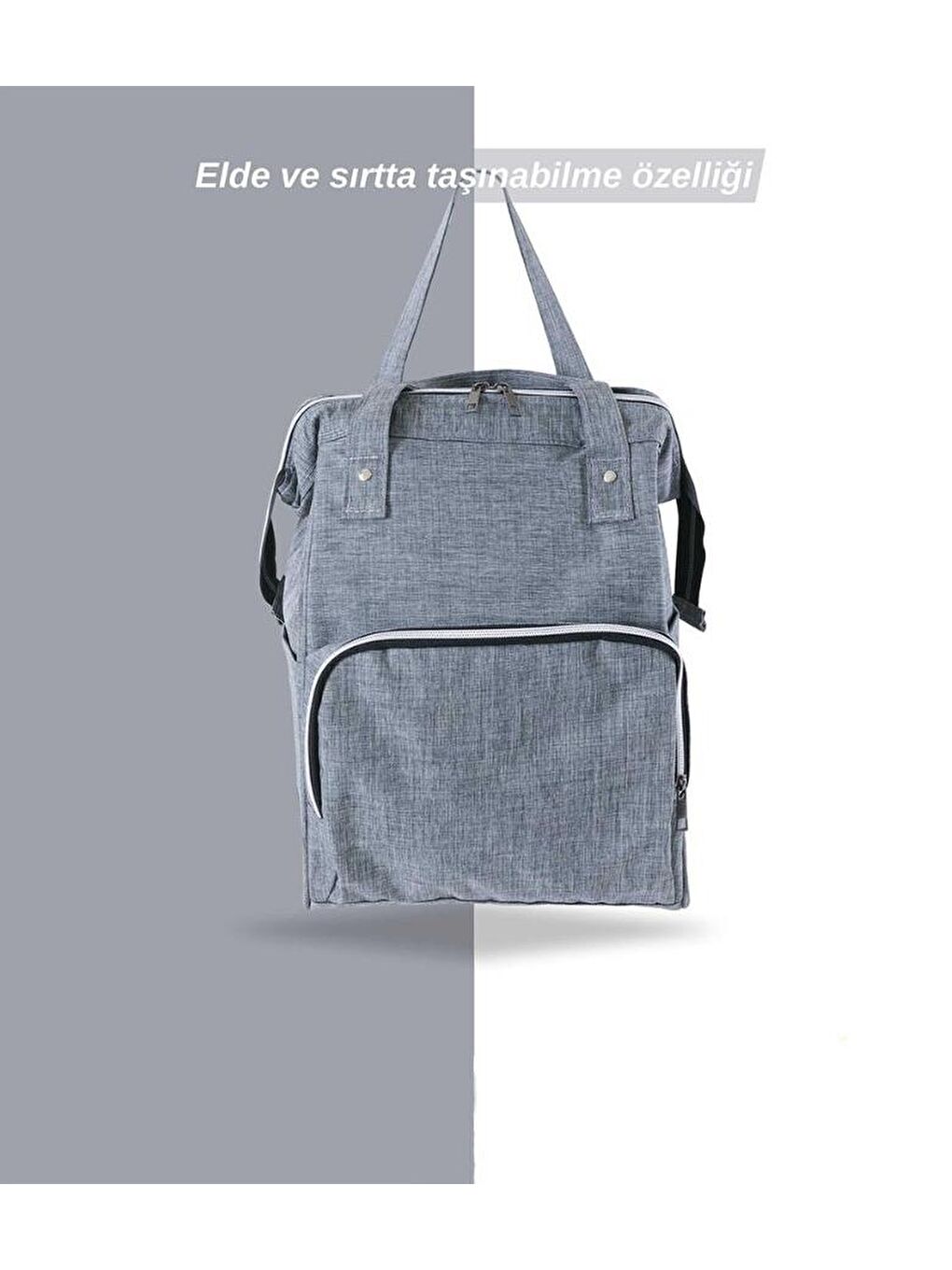 Anne Bebek Bakım Sırt Çantası Biberon Termoslu Sıvı Geçirmez Bebek Çantası