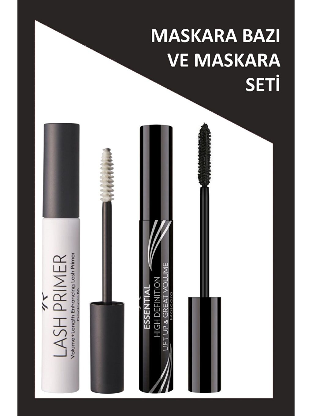 Essential Lift-Up Hacim Maskara & Lash Primer Maskara Bazı Seti