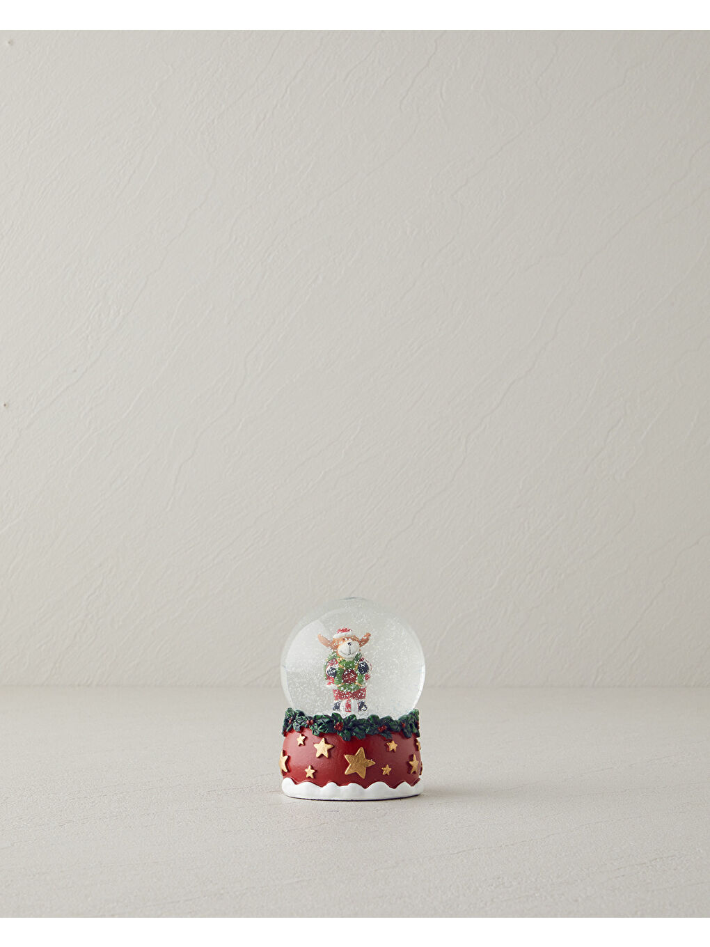 Tansy Kar Küresi 6x6x9 cm Kırmızı-1