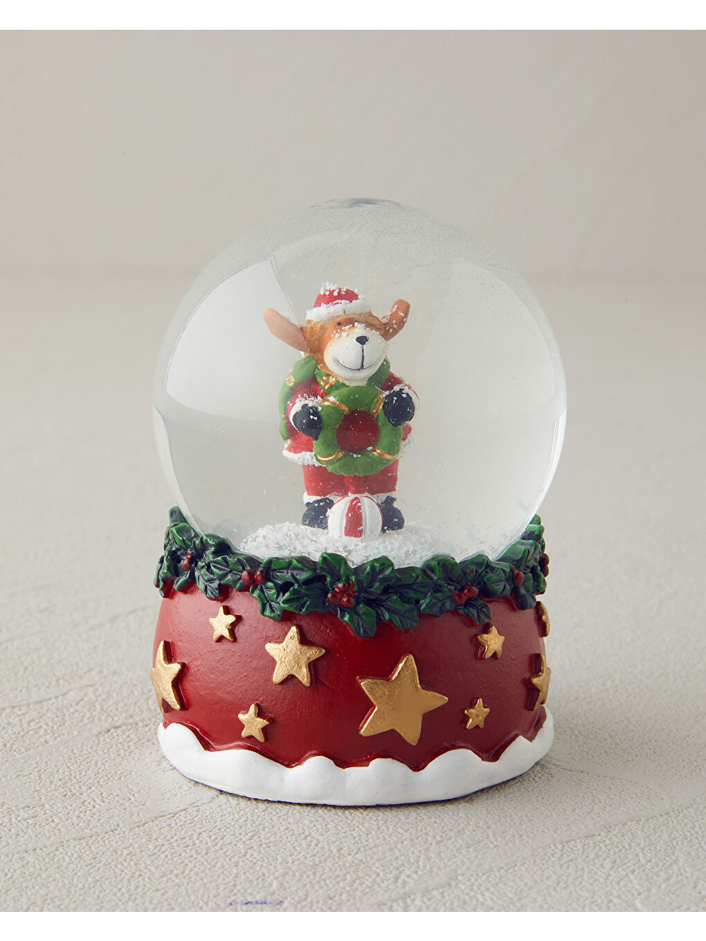 Tansy Kar Küresi 6x6x9 cm Kırmızı-2