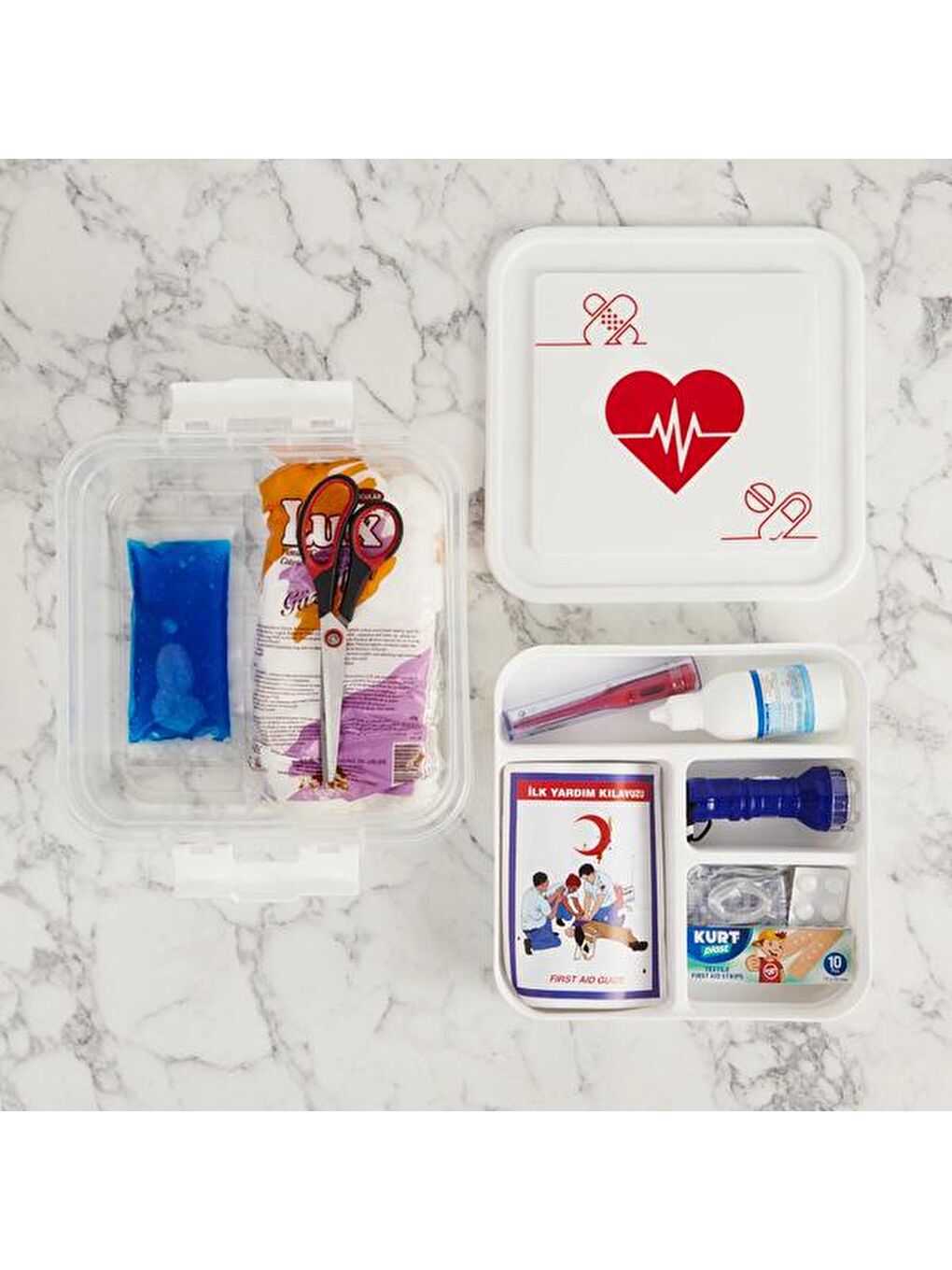 Karışık Plastik İlaç Kutusu - Asorti-1