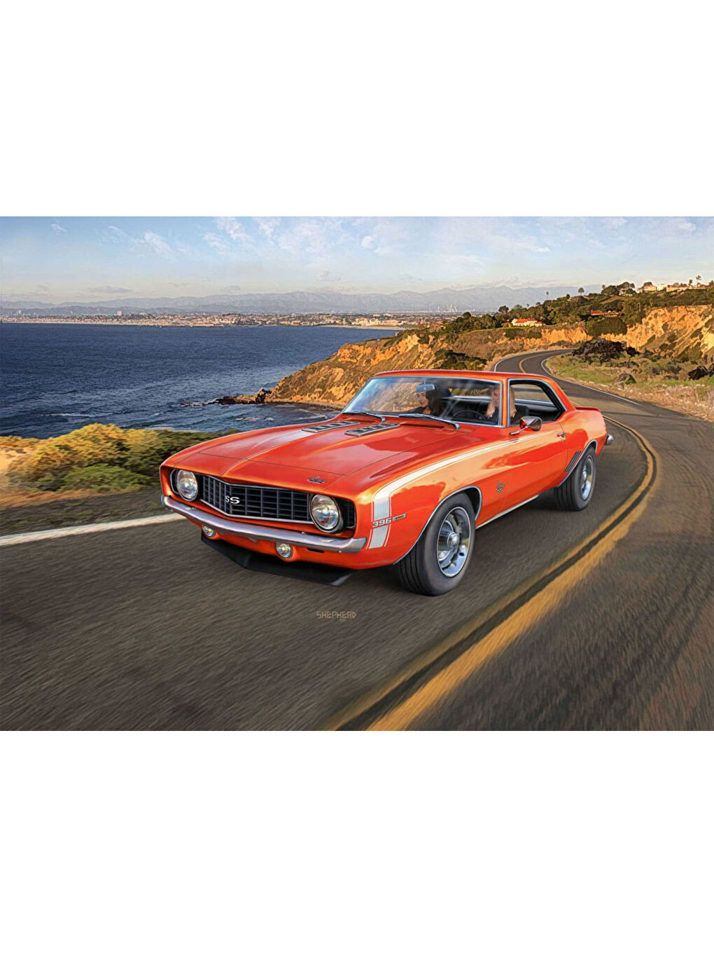 Model Set 69 Camaro SS 396 VBA67712-6