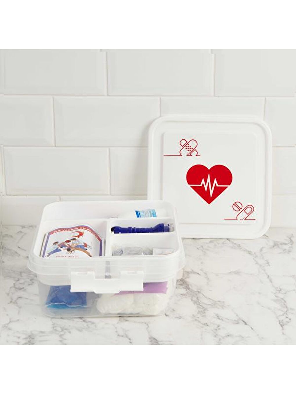 Karışık Plastik İlaç Kutusu - Asorti-2