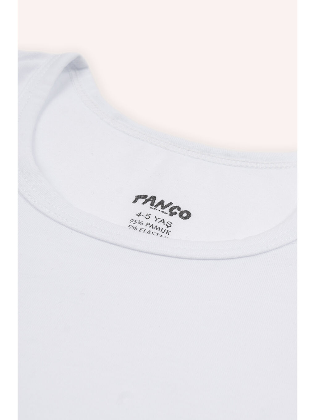 Erkek Çocuk Askılı 3'lü Beyaz Atlet-1