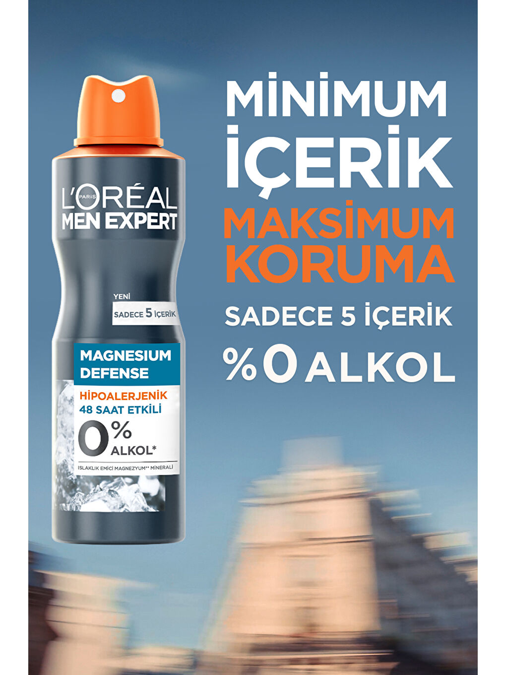 L'Oréal Paris Men Expert Magnesium Defense Sprey Deodorant-1