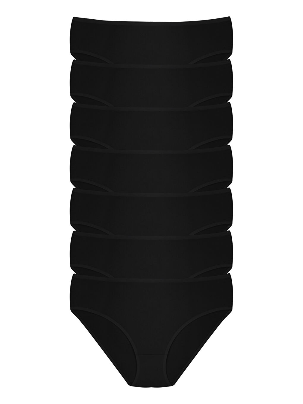 Karışık Kadın Çok Renkli Pamuklu Külot 7'li Paket-1