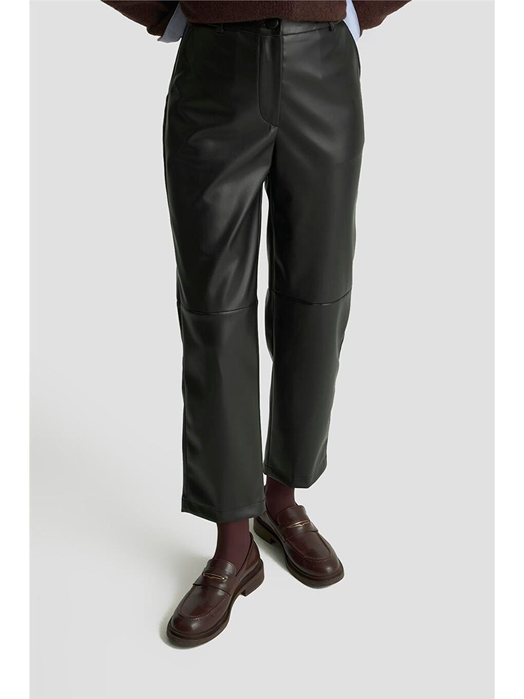 Deri Pantolon 25Kd1701 Siyah-1