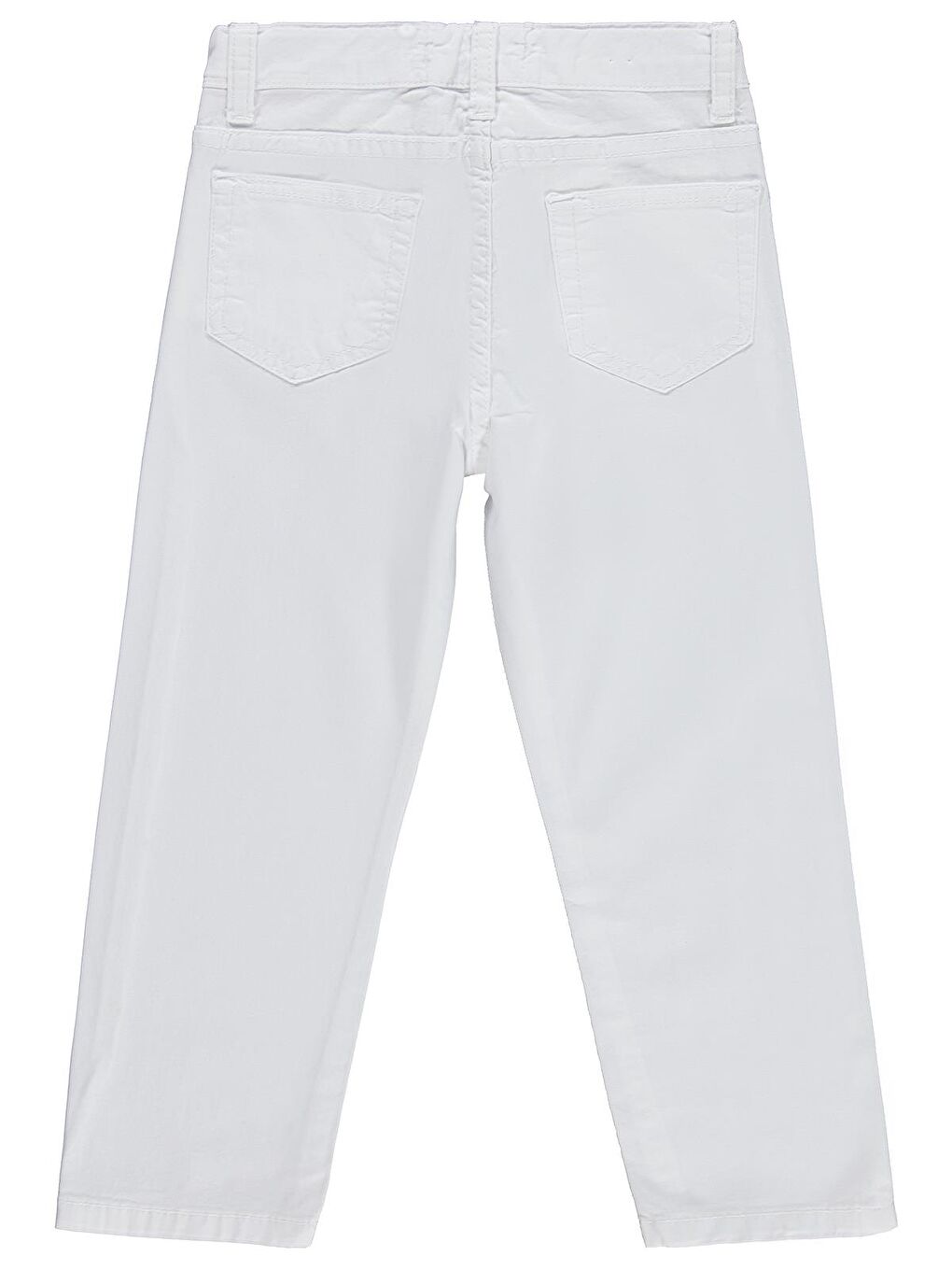 Boys 5 Cep Basic 2-5 Yaş Pantolon - Beyaz-1
