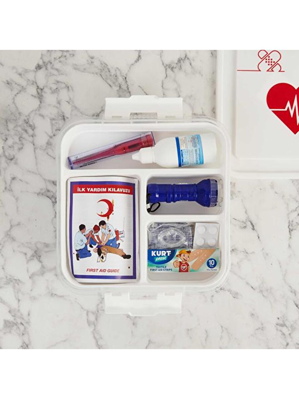 Karışık Plastik İlaç Kutusu - Asorti-6