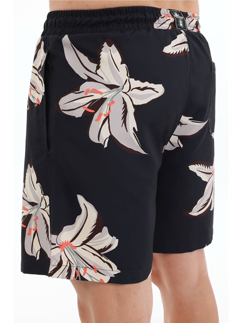 ML HADRIA 19HL-115 5FX Siyah Erkek Deniz Şortu-1