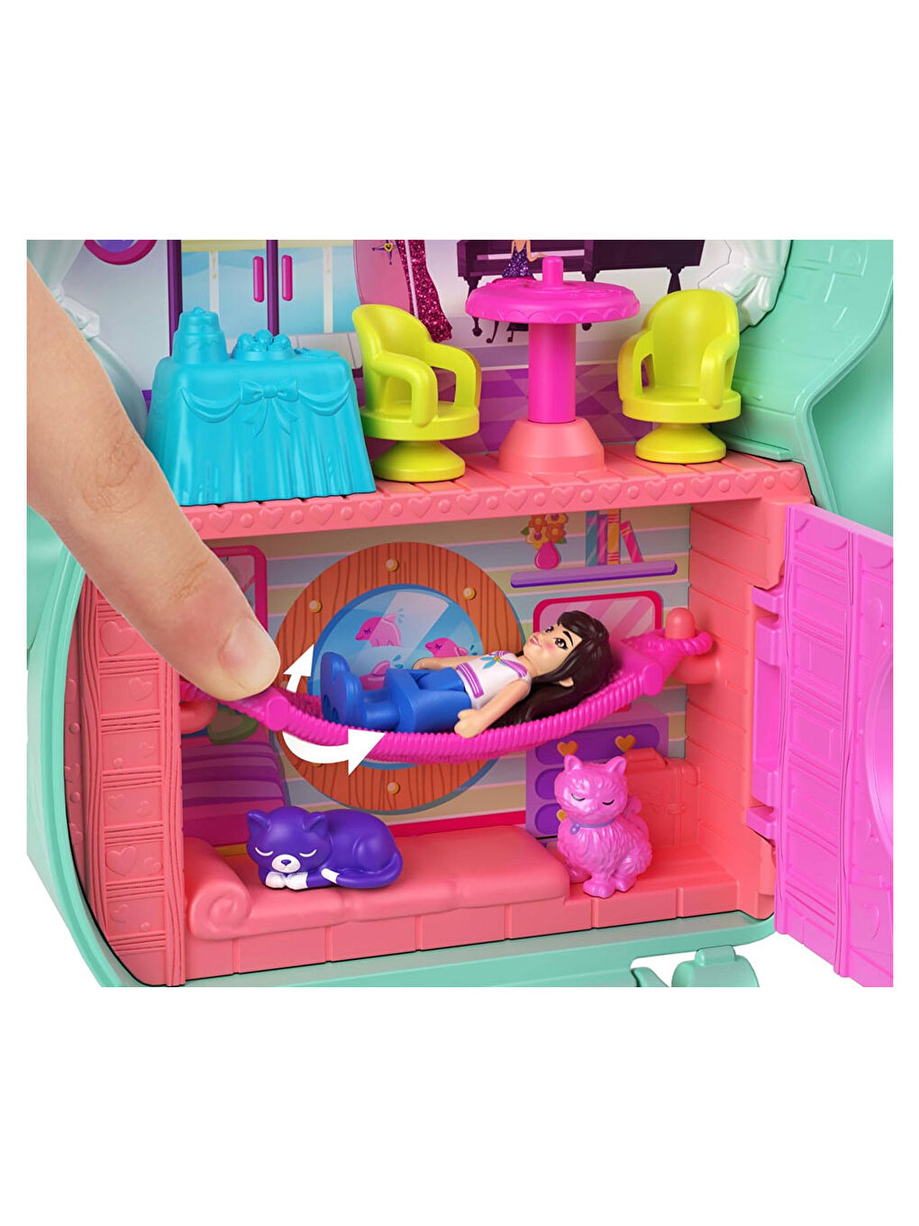 Kedicik Yelkende Mikro Oyuncak Seti JCR37-2