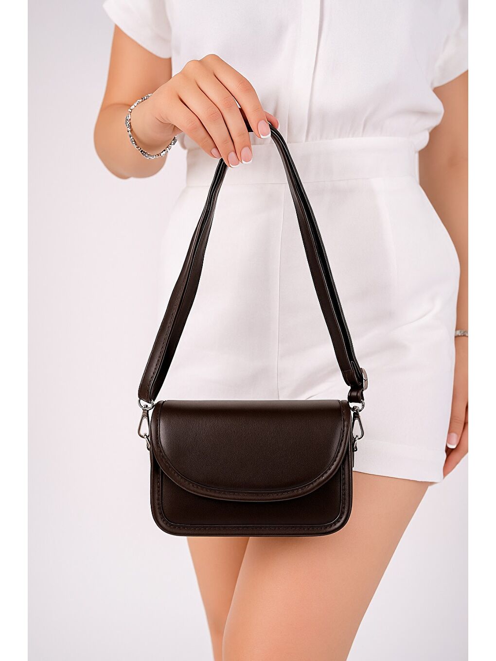 Siyah DUFT Kadın Omuz Çantası