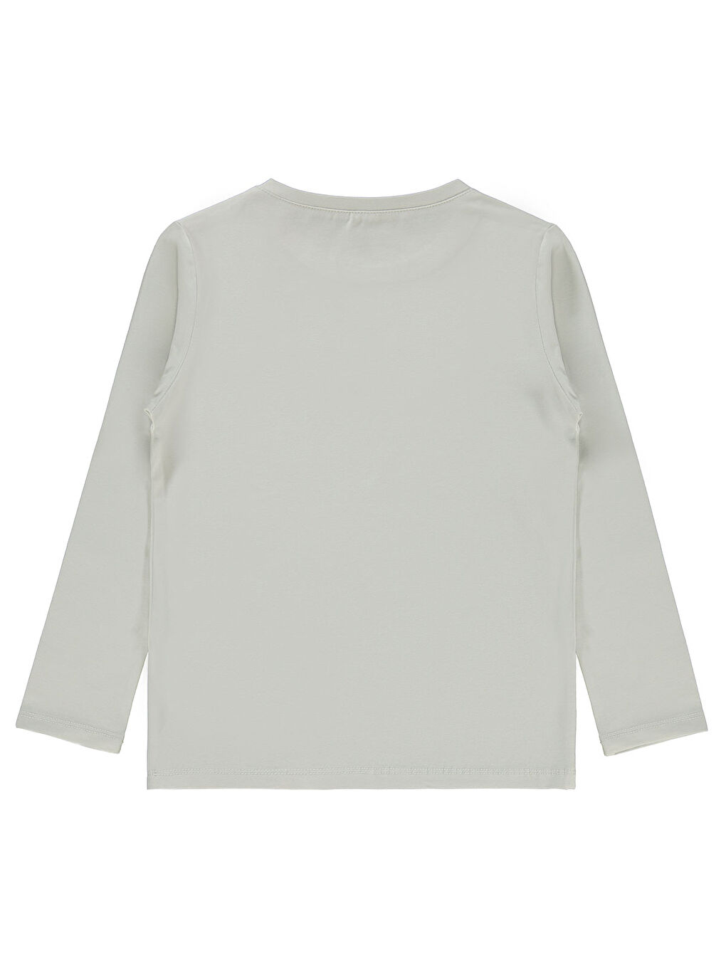 Boys Erkek Çocuk Sweatshirt 6-9 Yaş Açık Gri-1