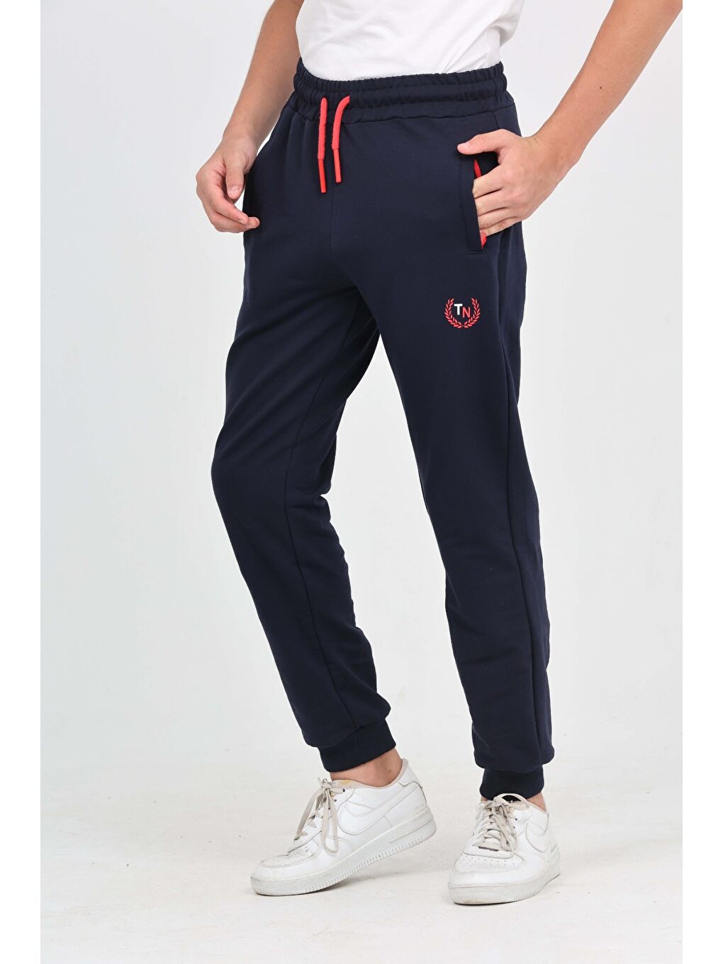 Lacivert Erkek Çocuk TN Baskılı Eşofman Alt-1