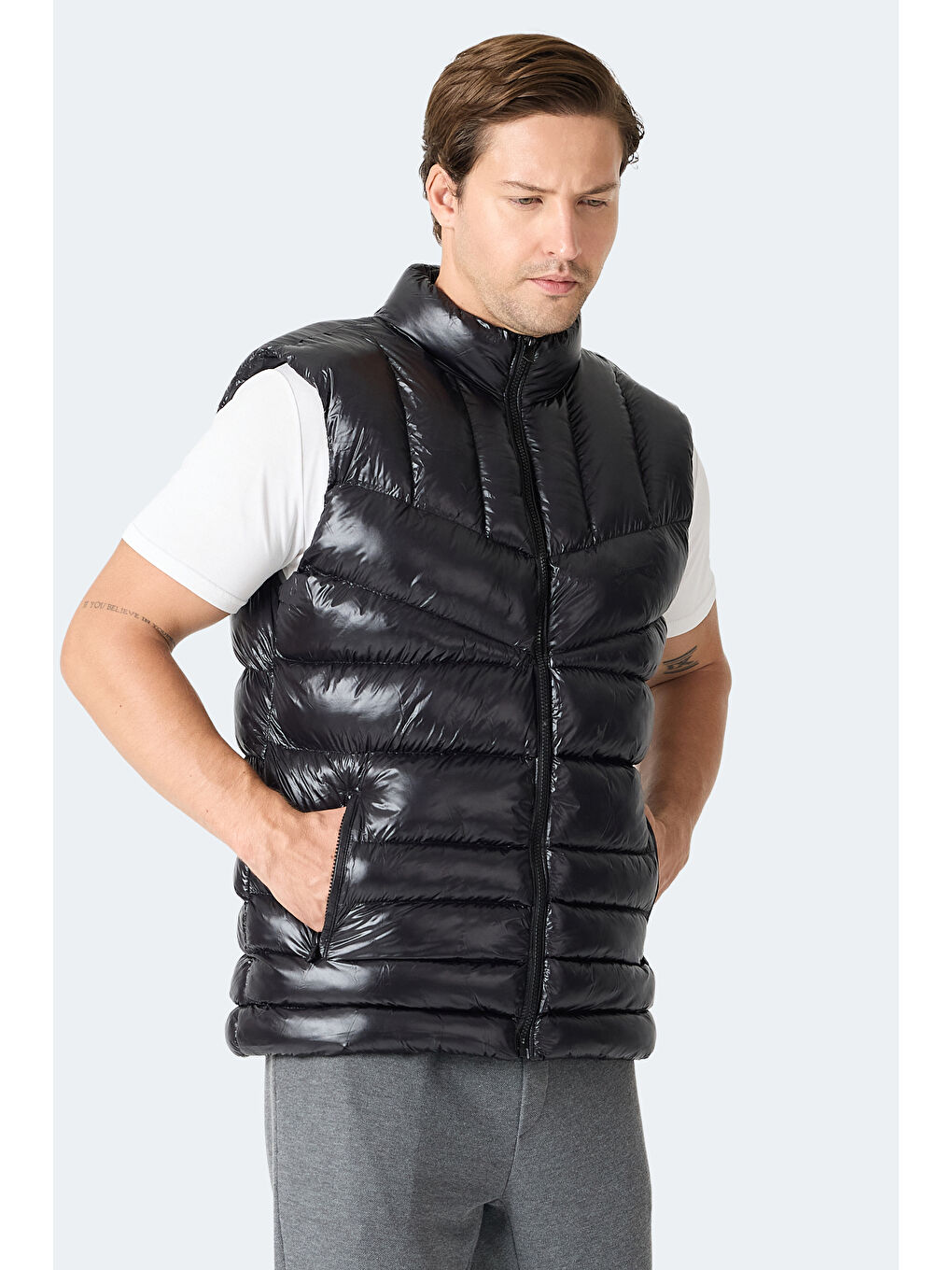 HELIORA Erkek Siyah Yelek-3