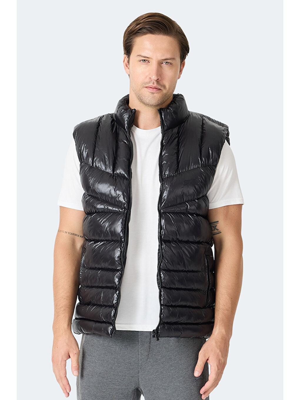 HELIORA Erkek Siyah Yelek-5