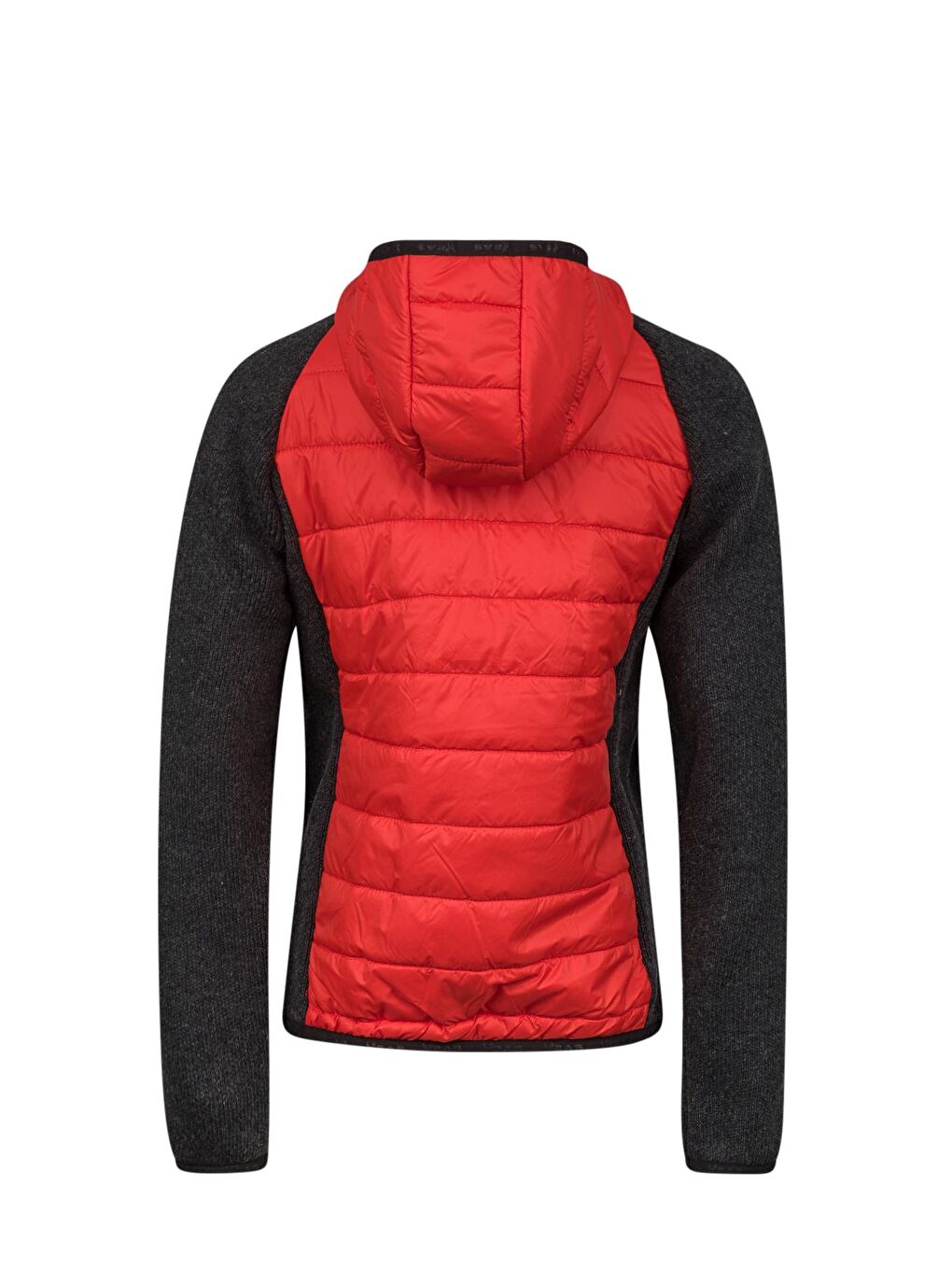 Lisa Kadın Kapüşonlu Tam Fermuarlı Sweat Kırmızı-3