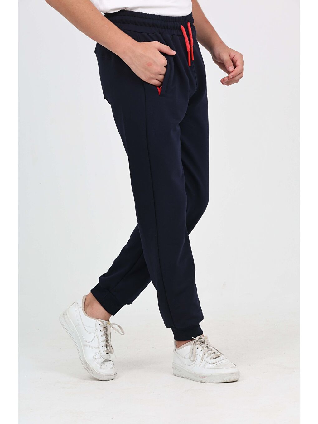 Lacivert Erkek Çocuk TN Baskılı Eşofman Alt-3