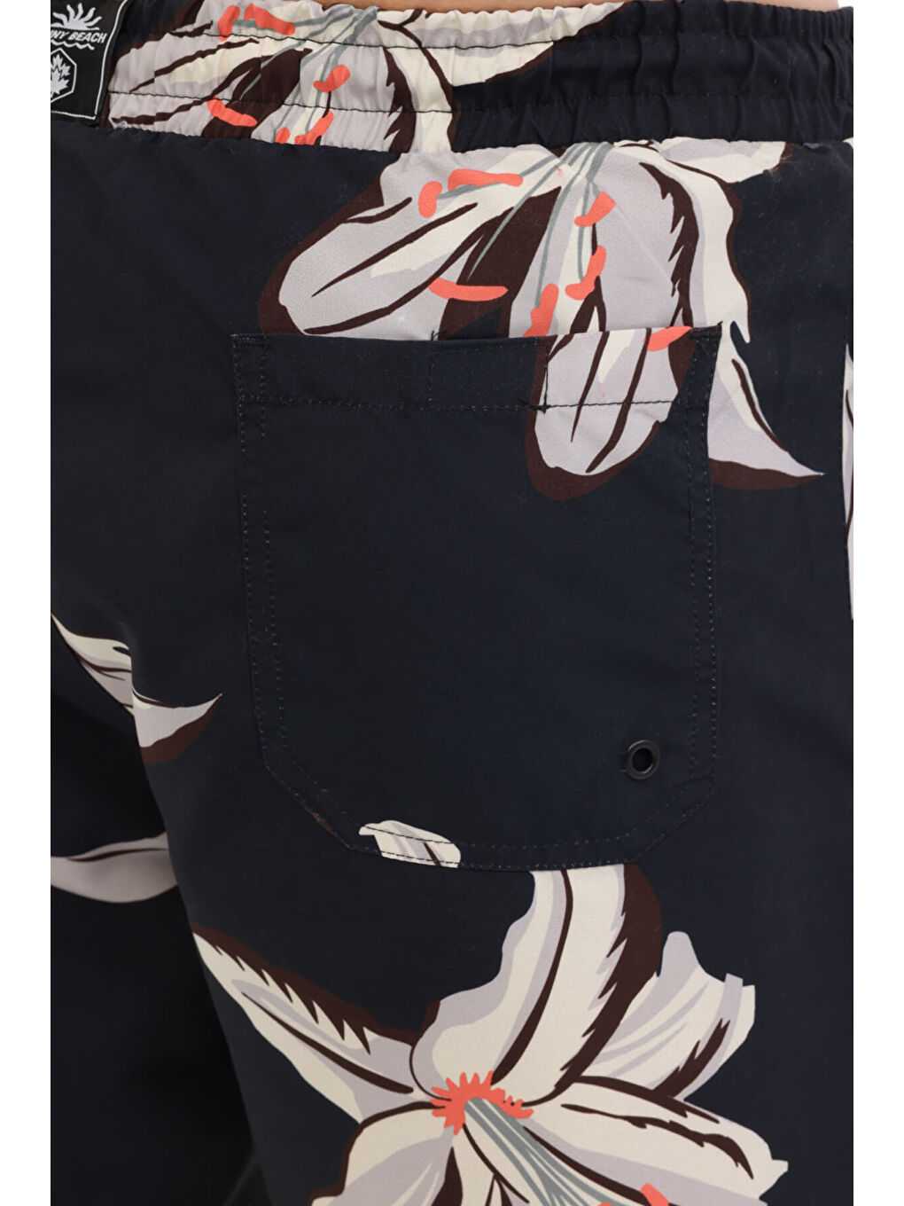 ML HADRIA 19HL-115 5FX Siyah Erkek Deniz Şortu-3