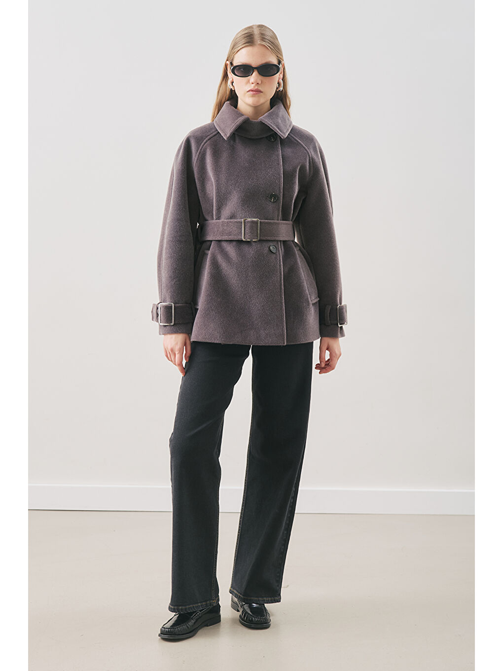 Premıum Kaşe Geniş Kaban Antrasit-1