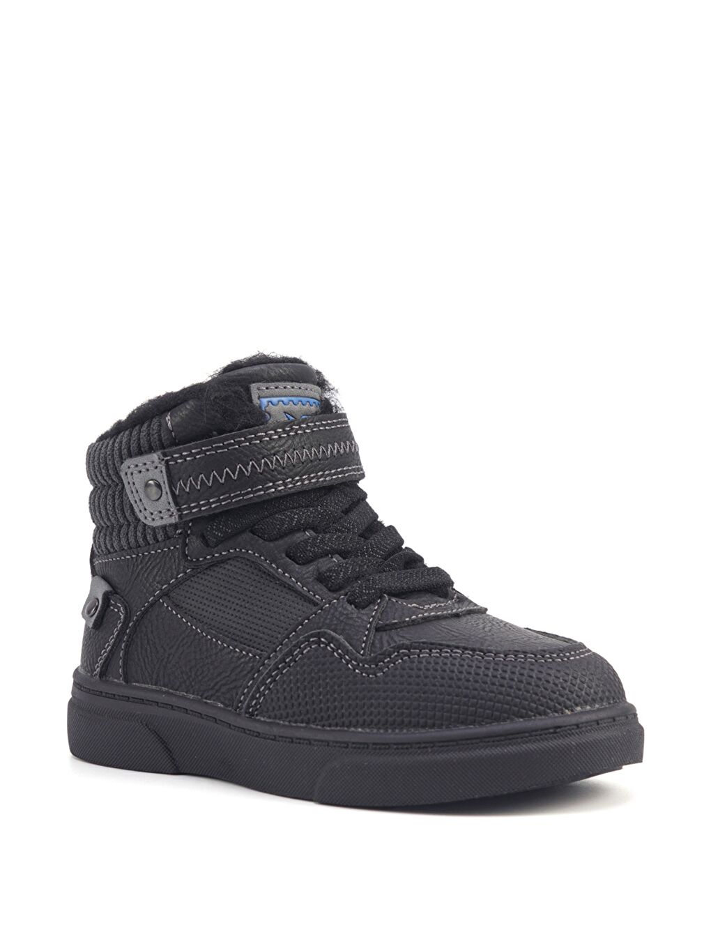 DEREK.B-KRK-INT 3PR Siyah Erkek Çocuk High Sneaker-1