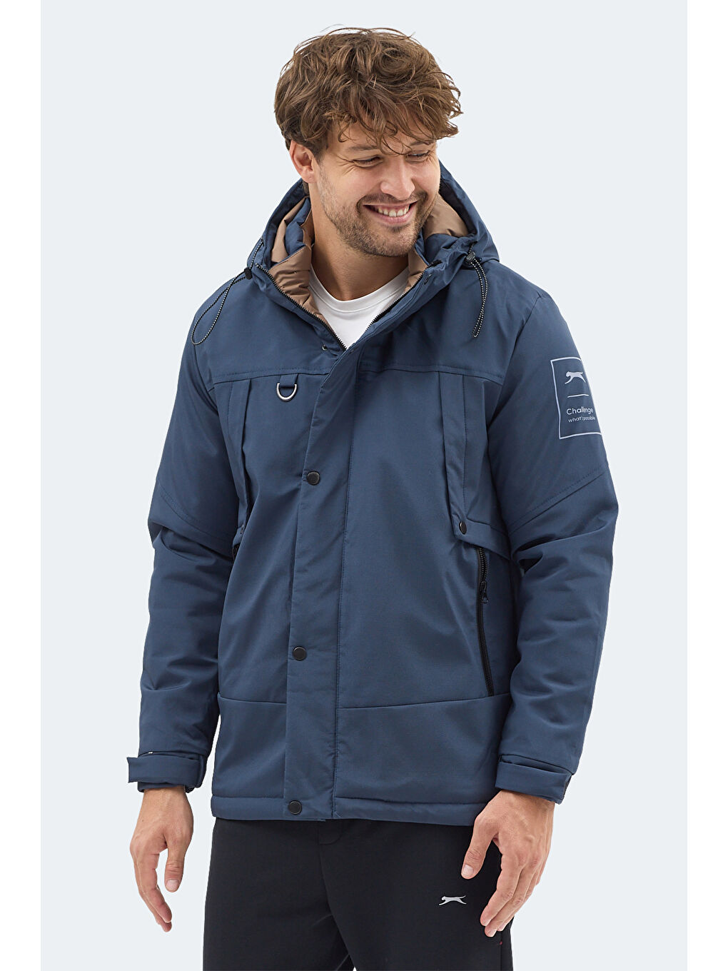 GLOBE Erkek Lacivert Mont & Kaban-2