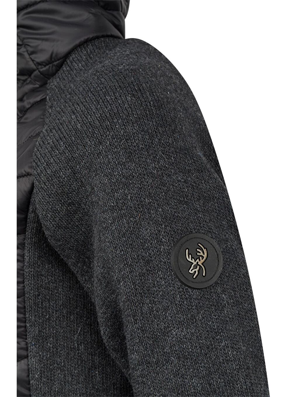 Lisa Kadın Kapüşonlu Tam Fermuarlı Sweat Siyah-2