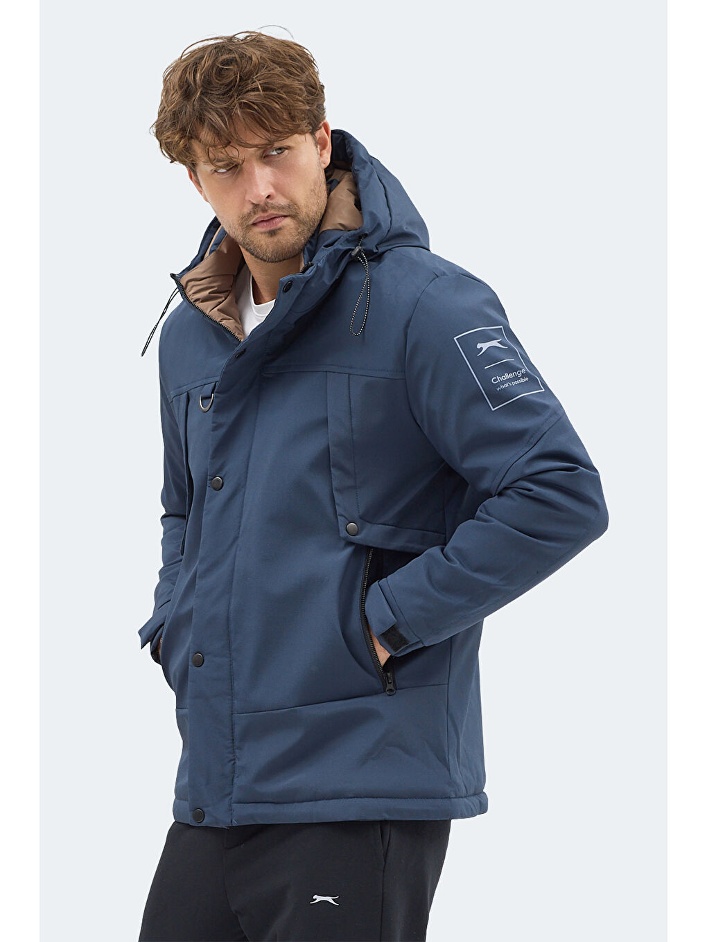 GLOBE Erkek Lacivert Mont & Kaban-3