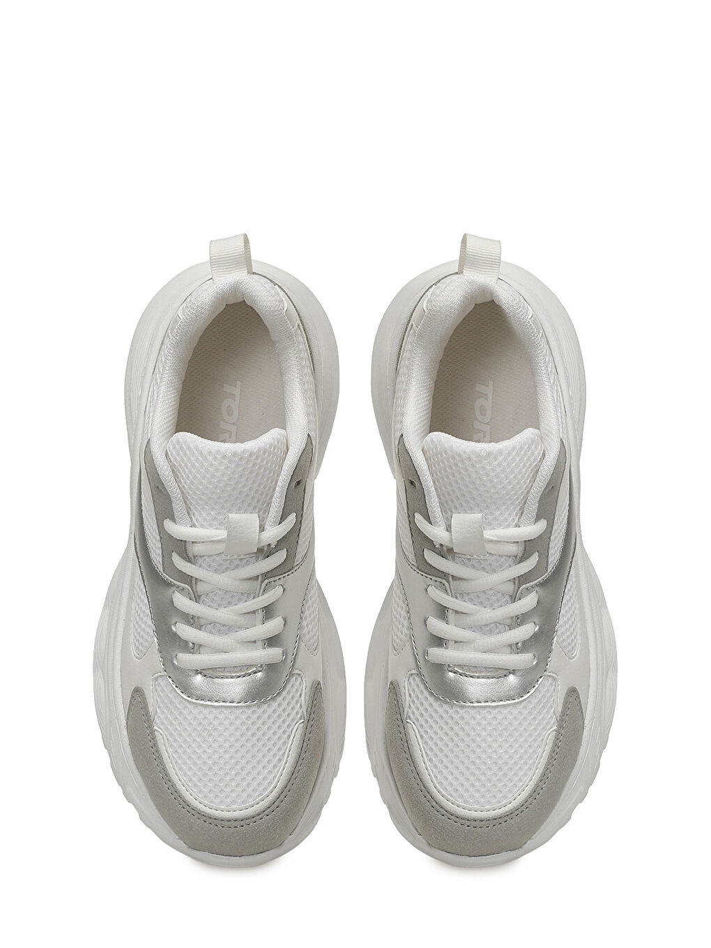 PAULA W 6FX Beyaz Kadın Spor Ayakkabı-3