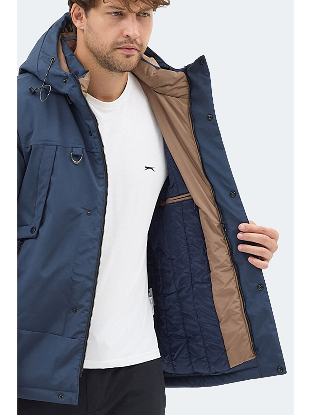 GLOBE Erkek Lacivert Mont & Kaban-5