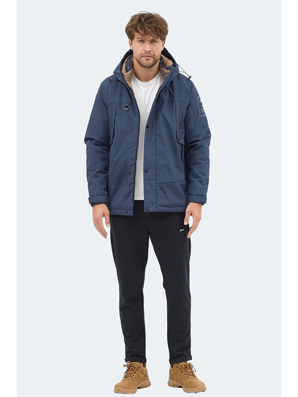 GLOBE Erkek Lacivert Mont & Kaban-6