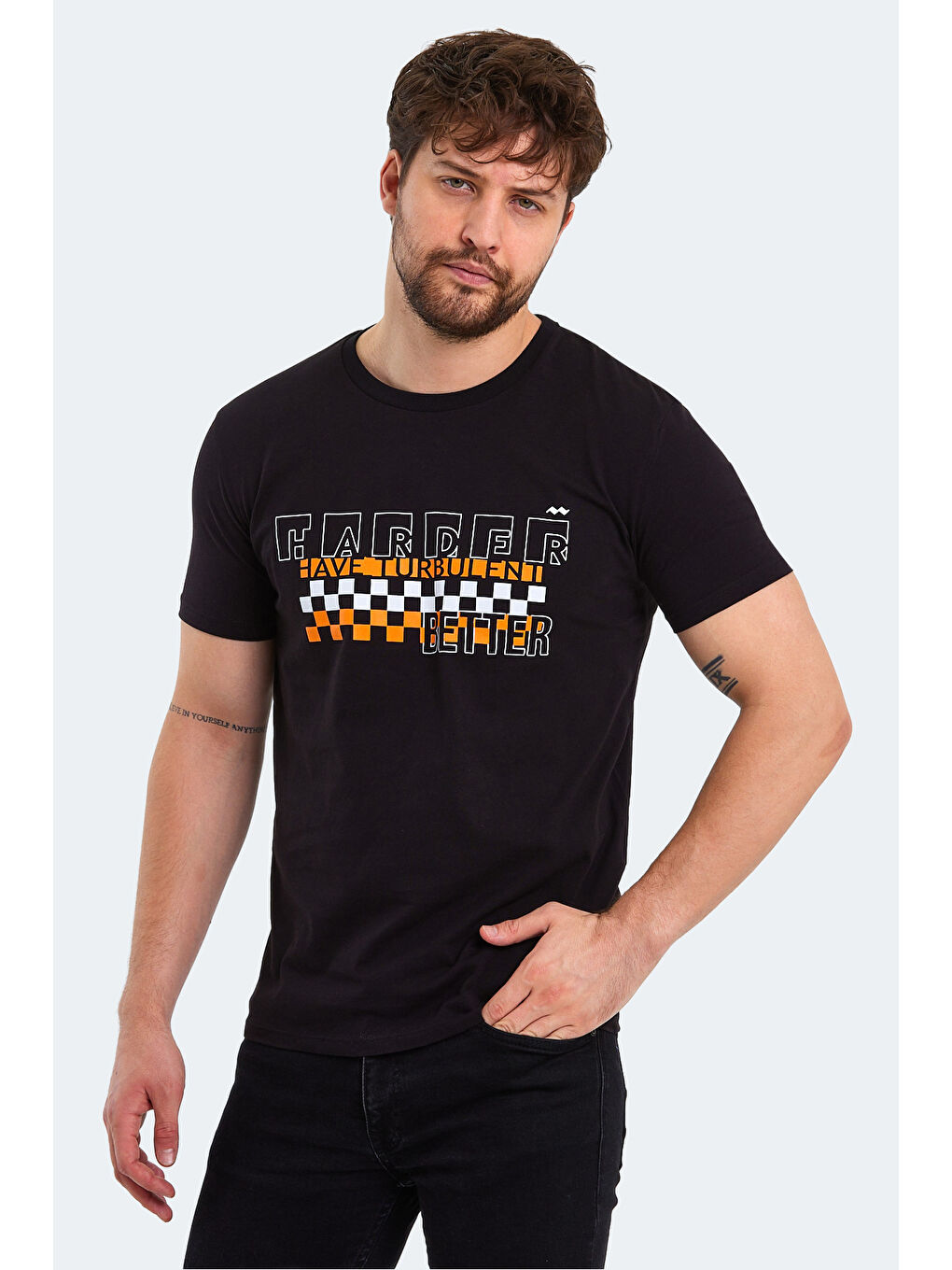 KALEO Erkek Tişört Siyah-2