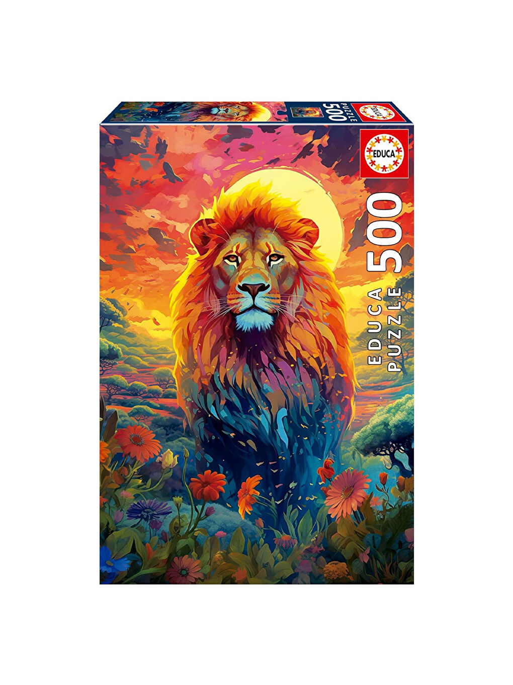 Puzzle 500 Parça Majestic Lion Stare 20261