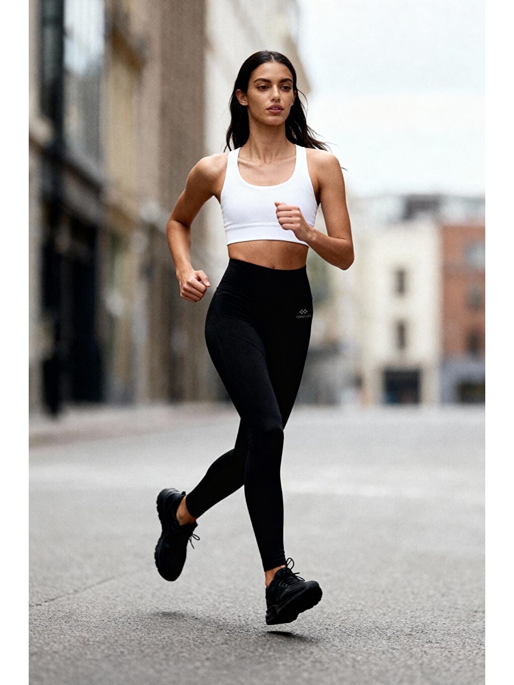 Slim Fit 2li Paket Siyah Kadın Kapri Tayt - 94011-1