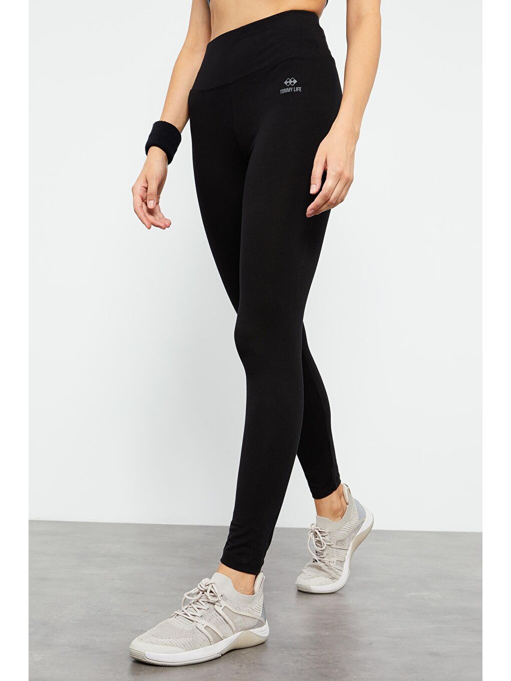 Slim Fit 2li Paket Siyah Kadın Kapri Tayt - 94011-2