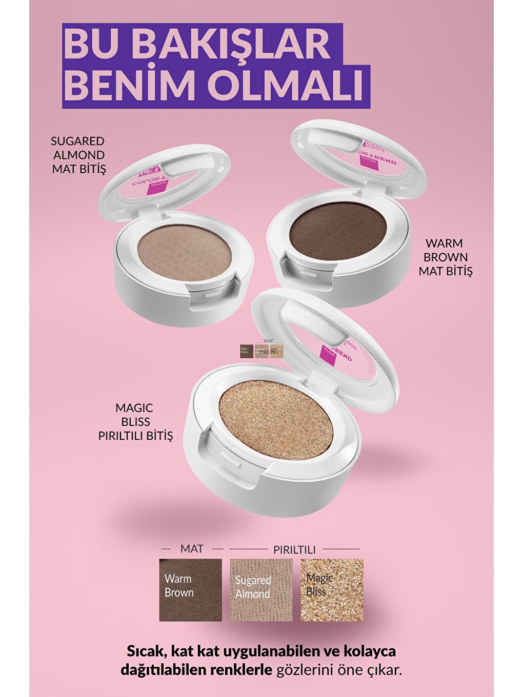 Color Trend Tekli Far - Sugared Almond-2