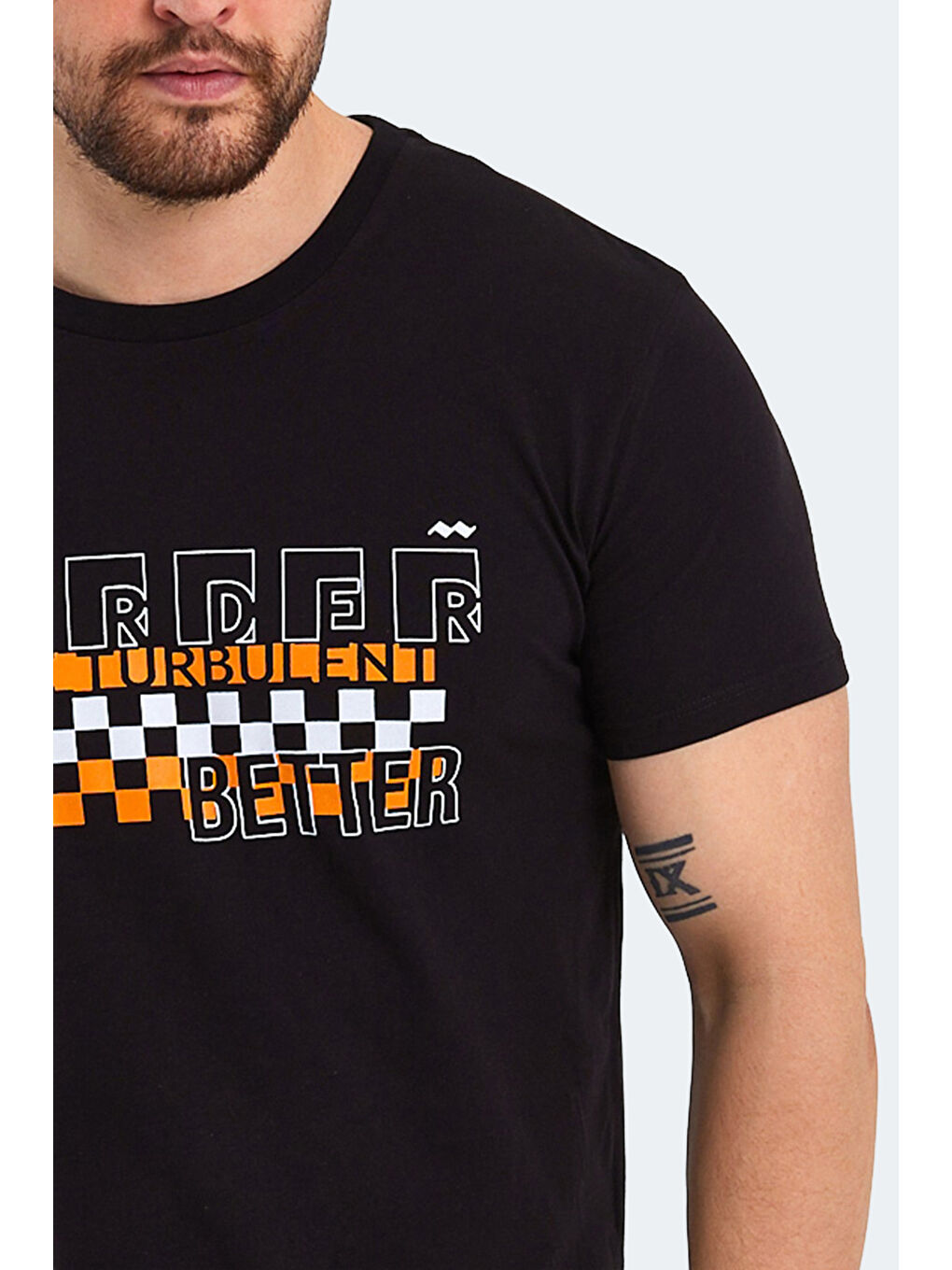 KALEO Erkek Tişört Siyah-5