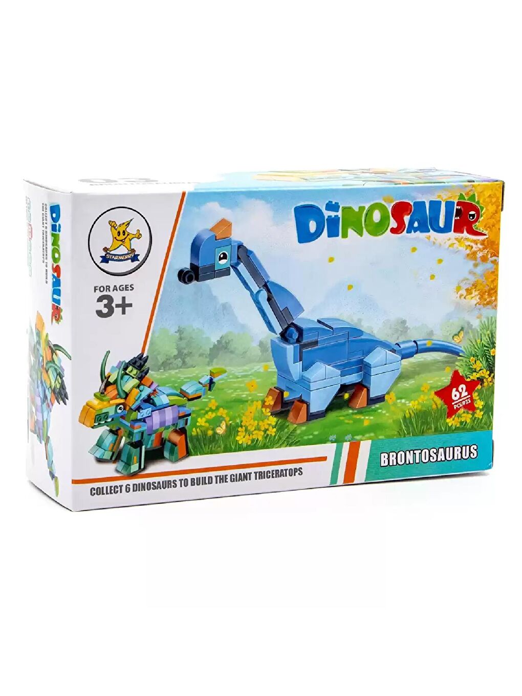 Bricks Lego Dinozor 03 Brontosaurus 62 Parça (SM2550-3) GKO-1