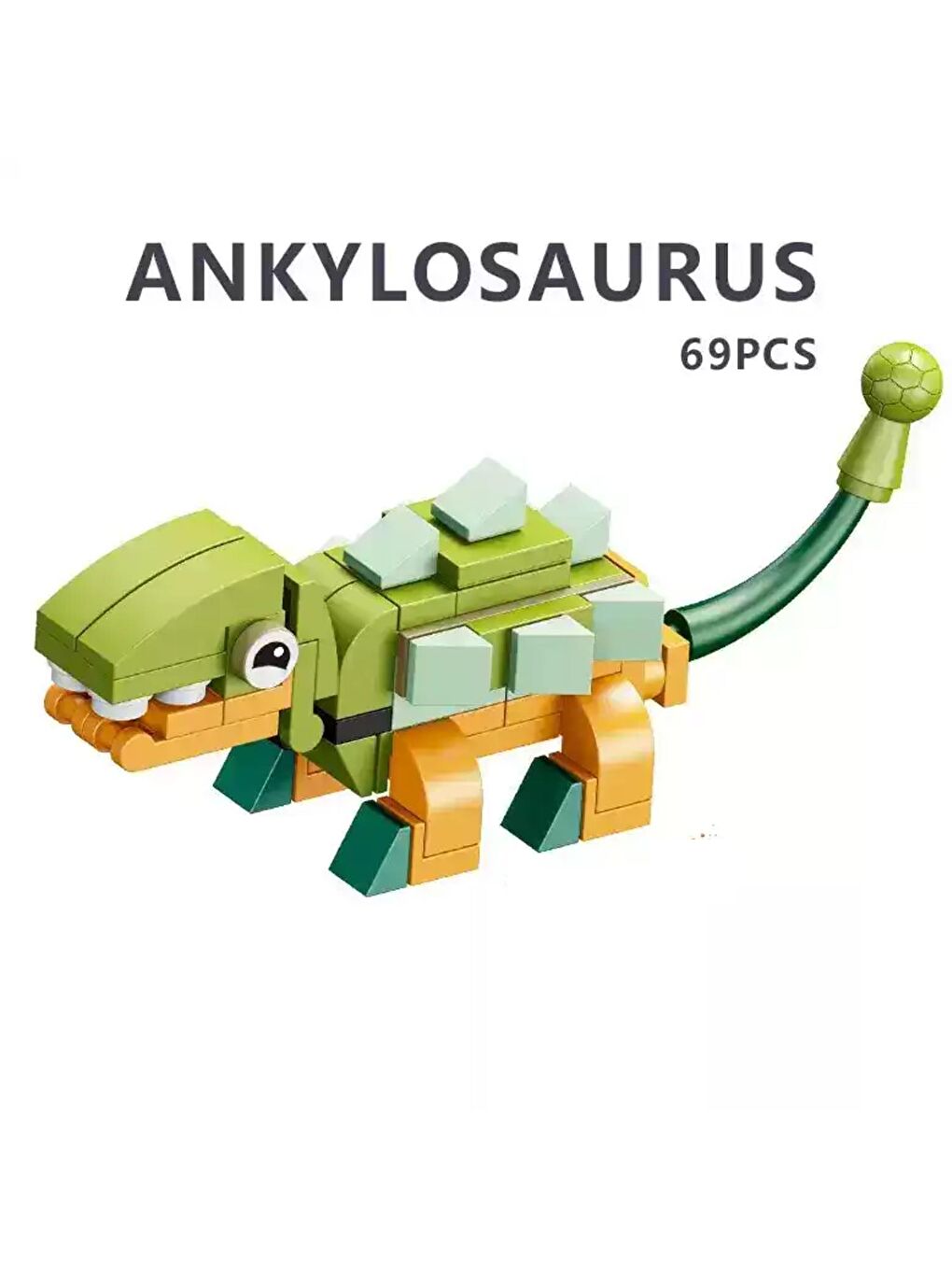 Bricks Lego Dinozor 04 Ankylosaurus 69 Parça (SM2550-4) GKO-3