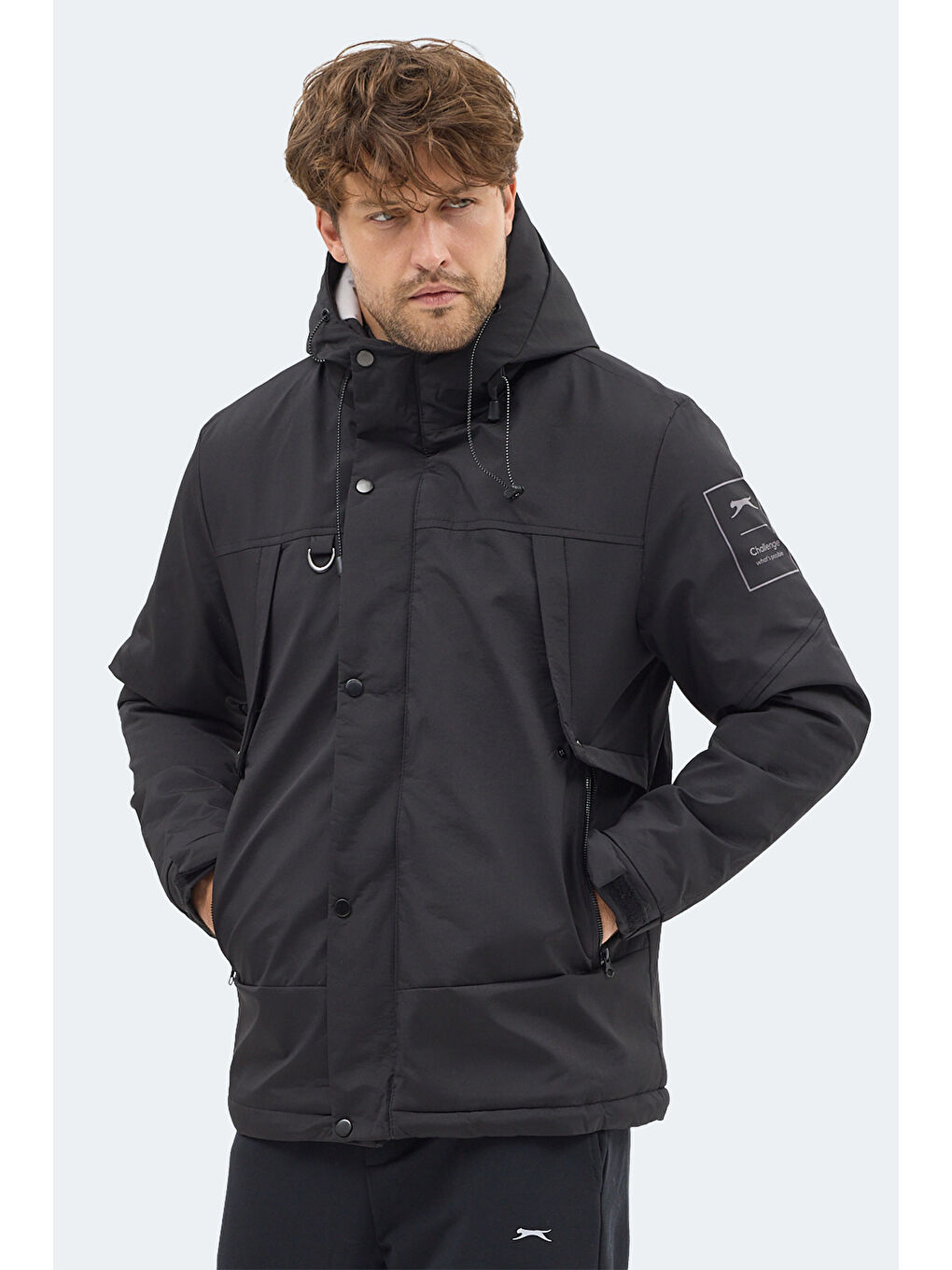 GLOBE Erkek Siyah Mont & Kaban-5